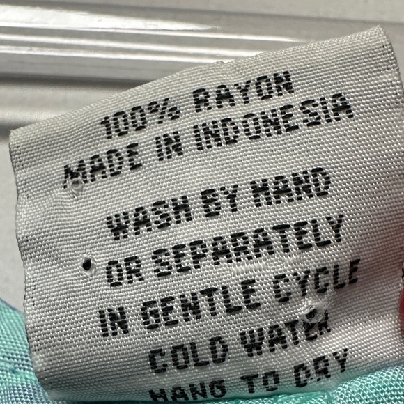 Lost River Clothing Co. Blue Batik Layered Hem Tank Dress Tunic XL | Boho Resort - Picture 3 of 4